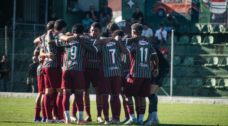 Flu Sub-20 enfrenta Palmeiras e Resende em menos de 24 horas