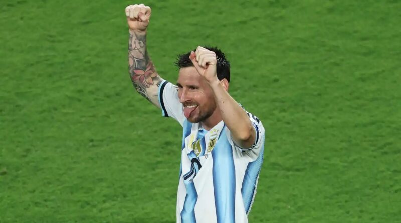 Messi se isola como artilheiro histórico das Copas