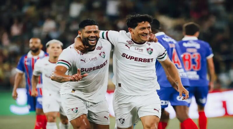 Fluminense vence Bahia em amistoso com gol de Cano e polêmica arbitral