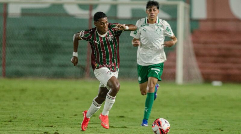 Fluminense Sub-17 perde invencibilidade para o Palmeiras em casa