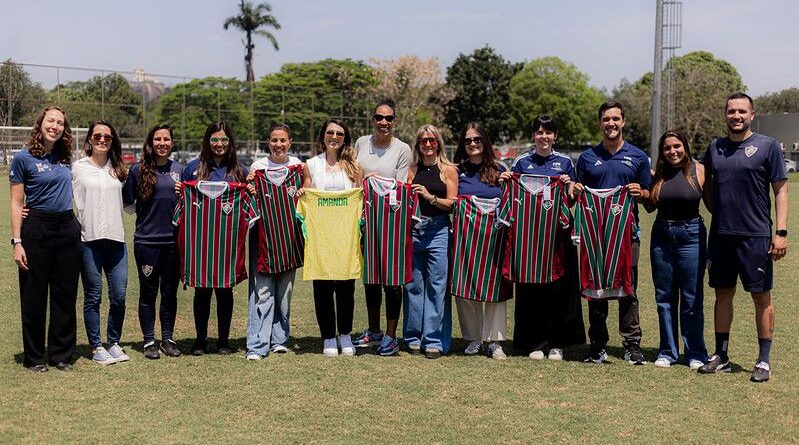Fluminense: FIFA e CBF visitam CT para futuro do futebol feminino